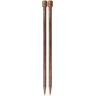 Pony Agujas de punto Perfect de madera de 35 cm y 11 mm 1 unidad Pony Agujas de punto Perfect de madera de 35 cm y 11 mm 1 unidad
