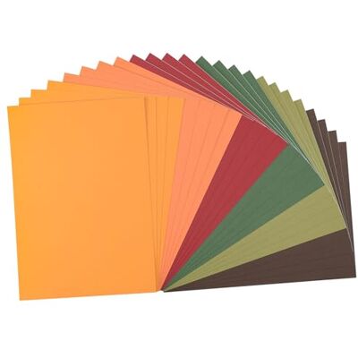 Creative Florence Cartulina autoadhesiva A4, papel para manualidades, A4, mezcla de colores, 24 unidades, papel imprimible, para manualidades y proyectos de hobby Creative Florence Cartulina autoadhesiva A4, papel para manualidades, A4, mezcla de colores, 24 unidades, papel imprimible, para manualidades y proyectos de hobby
