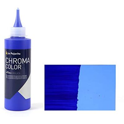La Pajarita Pintura Acrílica Chroma Color Cc- Azul Ultramar 200ML La Pajarita Pintura Acrílica Chroma Color Cc- Azul Ultramar 200ML