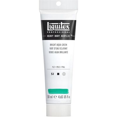 Liquitex Heavy Body Acrylic Tubo De Pintura Acrílica, Verde Agua Brillante, 138 ML Liquitex Heavy Body Acrylic Tubo De Pintura Acrílica, Verde Agua Brillante, 138 ML