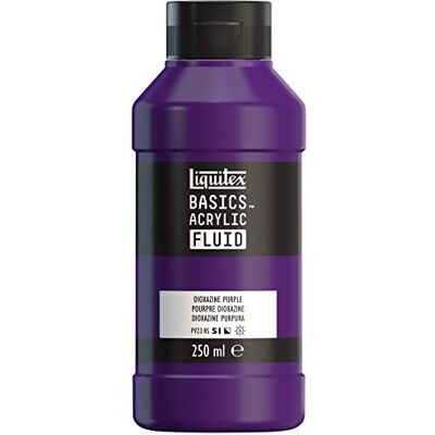Liquitex LQX ACRILICO BASICS FLUIDO 250ML PURPURA DIOXACINA Liquitex LQX ACRILICO BASICS FLUIDO 250ML PURPURA DIOXACINA