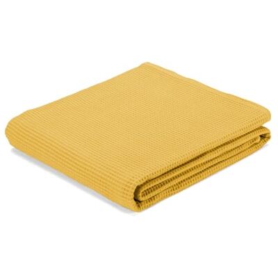 ECOMMERC3 Tejido Gofrado Waffle 100% Algodón 500x150 cm Color Mostaza Tela para Costura Decoración y DIY Fabricado en España ECOMMERC3 Tejido Gofrado Waffle 100% Algodón 500x150 cm Color Mostaza Tela para Costura Decoración y DIY Fabricado en España