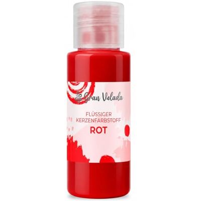GRAN VELADA Colorante Líquido para Velas Rojo 1000 ml Pigmento de Calidad Versátil en Diseños Fácil de Usar GRAN VELADA Colorante Líquido para Velas Rojo 1000 ml Pigmento de Calidad Versátil en Diseños Fácil de Usar