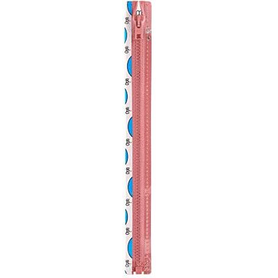 OPTI Cremallera, 100% poliéster, 00776 rosa, 75 cm OPTI Cremallera, 100% poliéster, 00776 rosa, 75 cm