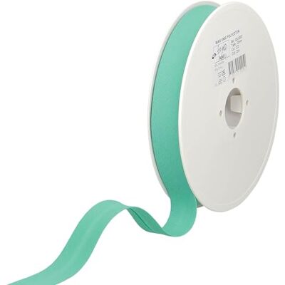 Les Petits Rubans Cinta Al Bies 20 mm de ancho, plegada 10 mm, rollo de 25 m, 50% algodón, 50% poliéster, cenefa para costura, pancartas, tapicería, muebles, ribetes, ropa, mantas Les Petits Rubans Cinta Al Bies 20 mm de ancho, plegada 10 mm, rollo de 25 m, 50% algodón, 50% poliéster, cenefa para costura, pancartas, tapicería, muebles, ribetes, ropa, mantas