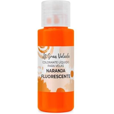 GRAN VELADA Colorante Líquido para Velas Naranja 250 ml Versátil en Diseños Fácil de Usar Listo para Usar GRAN VELADA Colorante Líquido para Velas Naranja 250 ml Versátil en Diseños Fácil de Usar Listo para Usar
