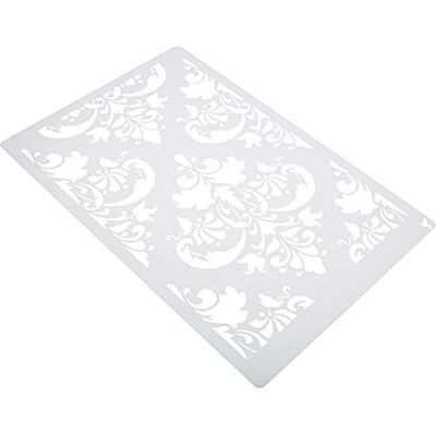 La Pajarita Plantilla Stencil St-18 Damasco 20X30 CM Especial Para Chalk Paint y Pintura Tela La Pajarita Plantilla Stencil St-18 Damasco 20X30 CM Especial Para Chalk Paint y Pintura Tela