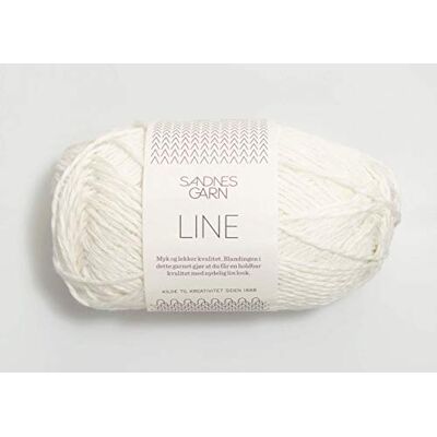 Sandnes Garn Line Col.1002 Crema (110 m, 50 g) Sandnes Garn Line Col.1002 Crema (110 m, 50 g)