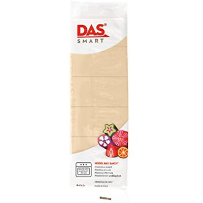 DAS Smart, Pasta para modelar que se endurece al horno, 350g, Beige DAS Smart, Pasta para modelar que se endurece al horno, 350g, Beige