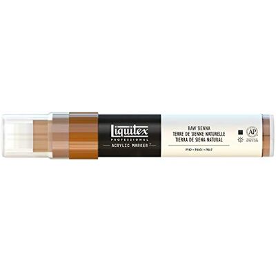 Liquitex Rotulador de Pintura acrílica, Punta Ancha, Tierra de Siena Natural, 15 mm Liquitex Rotulador de Pintura acrílica, Punta Ancha, Tierra de Siena Natural, 15 mm