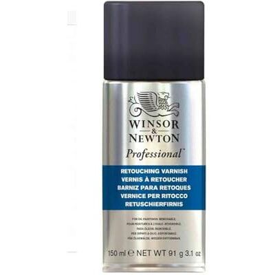 Winsor & Newton aditivo para óleo Barniz para retoques Spray 150ml Winsor & Newton aditivo para óleo Barniz para retoques Spray 150ml