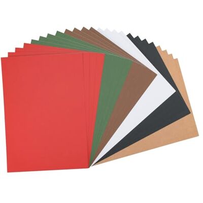 Creative Florence Cartulina autoadhesiva A4, papel para manualidades, A4, mezcla de colores, 24 unidades, papel imprimible, para manualidades y proyectos de hobby Creative Florence Cartulina autoadhesiva A4, papel para manualidades, A4, mezcla de colores, 24 unidades, papel imprimible, para manualidades y proyectos de hobby