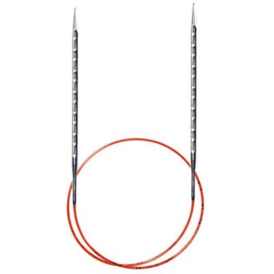 Addi Novel Aguja circular cuadrada (40 cm x 2,25 mm, 2,25 mm) Addi Novel Aguja circular cuadrada (40 cm x 2,25 mm, 2,25 mm)