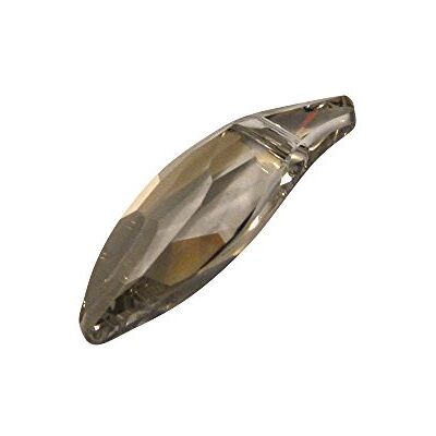 Rayher Swarovski de Cristal Tallado de Colgante, 30 mm, 1 Unidades, Lily, Silver Shadow Rayher Swarovski de Cristal Tallado de Colgante, 30 mm, 1 Unidades, Lily, Silver Shadow