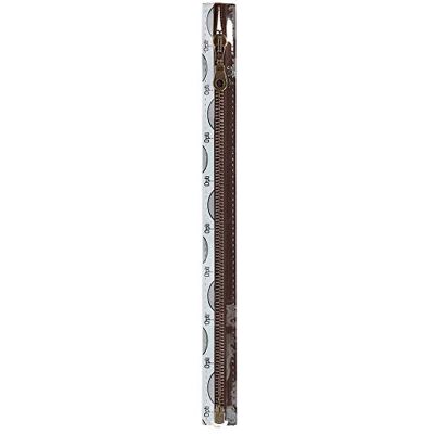 OPTI Cremallera 00881 marrón, 75 cm OPTI Cremallera 00881 marrón, 75 cm