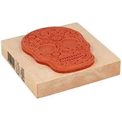 Artemio Wood Stamp K Viva La Vida Skull Artemio Wood Stamp K Viva La Vida Skull