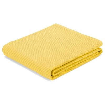 ECOMMERC3 Tejido Gofrado Waffle 100% Algodón 400x150 cm Color Doré Tela para Costura Decoración y DIY Fabricado en España ECOMMERC3 Tejido Gofrado Waffle 100% Algodón 400x150 cm Color Doré Tela para Costura Decoración y DIY Fabricado en España