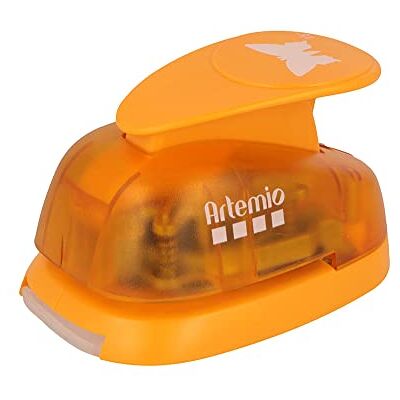 Artemio Perforadora para Scrapbooking, Mariposa, plástico, Naranja, 9,6 x 6,5 x 16 cm Artemio Perforadora para Scrapbooking, Mariposa, plástico, Naranja, 9,6 x 6,5 x 16 cm