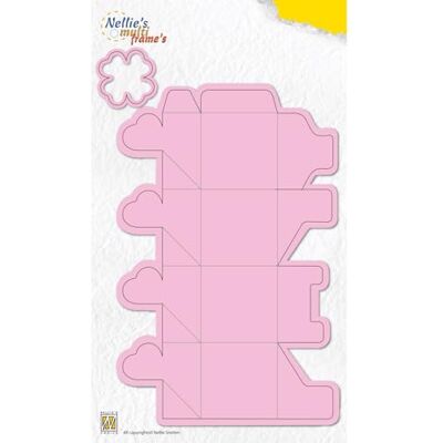 Nellie's Choice Troquel de Pascua Caja Trébol 22,5 x 13,9 cm 2 Piezas Wrapping Die para Cajas de Regalo, Gift Boxes, DIY Nellie's Choice Troquel de Pascua Caja Trébol 22,5 x 13,9 cm 2 Piezas Wrapping Die para Cajas de Regalo, Gift Boxes, DIY