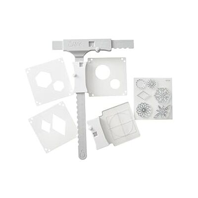 Sizzix Kit de inicio de impresión y patrón, accesorio de herramienta de plantilla y sello Catherine Pooler Sizzix Kit de inicio de impresión y patrón, accesorio de herramienta de plantilla y sello Catherine Pooler