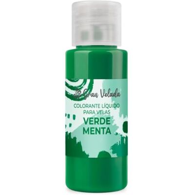 GRAN VELADA Colorante Líquido para Velas Verde Menta 250 ml Ideal para Velas Artesanales Versátil en Diseños Pigmento de Calidad GRAN VELADA Colorante Líquido para Velas Verde Menta 250 ml Ideal para Velas Artesanales Versátil en Diseños Pigmento de Calidad
