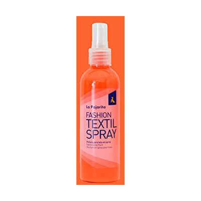 Spray textil La Pajarita 100ml - Naranja fluorescente Spray textil La Pajarita 100ml - Naranja fluorescente