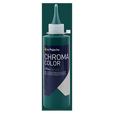 La Pajarita Pintura Acrílica Chroma Color Cc- Verde Ftalo 0ML La Pajarita Pintura Acrílica Chroma Color Cc- Verde Ftalo 0ML