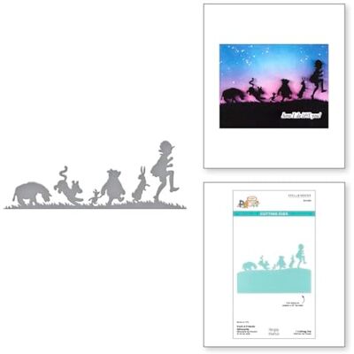 Spellbinders Pooh & Friends Silhouette Troqueles grabados de The Say Cheese Classic Pooh Collection en colaboración con Simple Stories Spellbinders Pooh & Friends Silhouette Troqueles grabados de The Say Cheese Classic Pooh Collection en colaboración con Simple Stories
