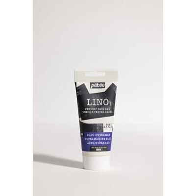 PEBEO Pébéo Tinta Linograbado AZUL Ultramar 80 ml – Tinta Lino al Agua Ultra Pigmentada y Opaca, Impresión sobre linóleo y papel, Limpieza fácil PEBEO Pébéo Tinta Linograbado AZUL Ultramar 80 ml – Tinta Lino al Agua Ultra Pigmentada y Opaca, Impresión sobre linóleo y papel, Limpieza fácil
