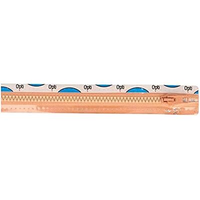 OPTI Cremallera, 100% poliéster, 00704 rosa, 80 cm OPTI Cremallera, 100% poliéster, 00704 rosa, 80 cm
