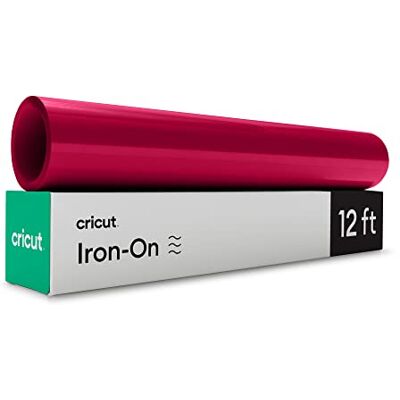 Cricut Vinilo termoadhesivo (3,6 m), Rojo Cricut Vinilo termoadhesivo (3,6 m), Rojo