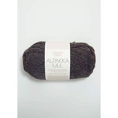 Sandnes Garn Alpakka Ull 1053 gris oscuro jaspeado Sandnes Garn Alpakka Ull 1053 gris oscuro jaspeado
