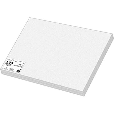 DOHE Cartulina 125 hojas en 65 x 50 cm Blanco DOHE Cartulina 125 hojas en 65 x 50 cm Blanco