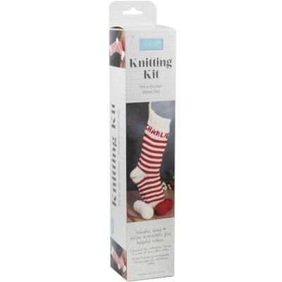 Trimits Kit para tejer calcetines navideños personalizados Incluye hilo acrílico, agujas circulares de bambú, marcadores de puntos y diagramas para personalizar. Trimits Kit para tejer calcetines navideños personalizados Incluye hilo acrílico, agujas circulares de bambú, marcadores de puntos y diagramas para personalizar.