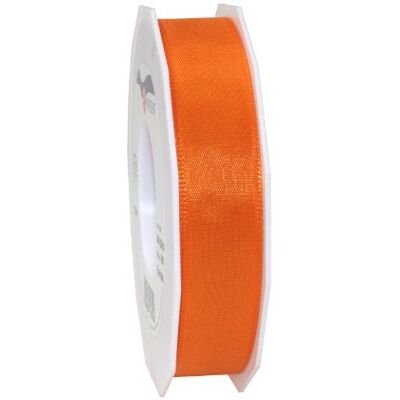 PRÄSENT Rollo de cinta (tafetán, 25 mm x 50 m), color naranja PRÄSENT Rollo de cinta (tafetán, 25 mm x 50 m), color naranja