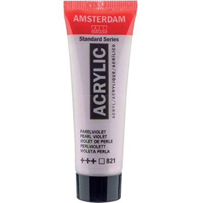 Amsterdam Tubo acrílico Serie Estándar 20ml Violeta perla 821 () Amsterdam Tubo acrílico Serie Estándar 20ml Violeta perla 821 ()