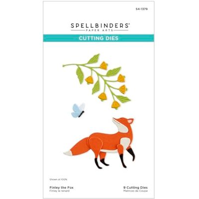 Spellbinders Finley The Fox Troqueles grabados de The Woodland Tales Collection Spellbinders Finley The Fox Troqueles grabados de The Woodland Tales Collection