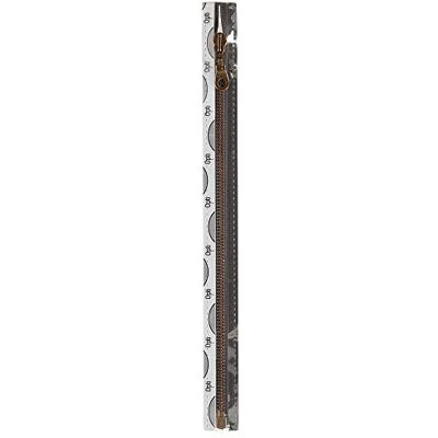 OPTI Cremallera, 51% poliacrílico, 49% algodón, 00001 gris, 75 cm OPTI Cremallera, 51% poliacrílico, 49% algodón, 00001 gris, 75 cm