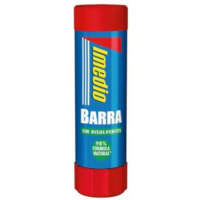 Imedio Barra de pegamento. Pegado Fuerte, Rápido y Duradero- 40g x 12 unidades Imedio Barra de pegamento. Pegado Fuerte, Rápido y Duradero- 40g x 12 unidades