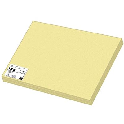 DOHE Cartulina 125 hojas en 65 x 50 cm Canario DOHE Cartulina 125 hojas en 65 x 50 cm Canario