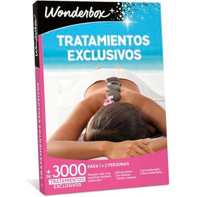 WONDERBOX Caja Regalo -TRATAMIENTOS EXCLUSIVOS- 6.000 experiencias para dos personas WONDERBOX Caja Regalo -TRATAMIENTOS EXCLUSIVOS- 6.000 experiencias para dos personas