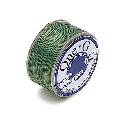 Toho Hilo nilon One-G nº12 Verde 230m. Toho Hilo nilon One-G nº12 Verde 230m.