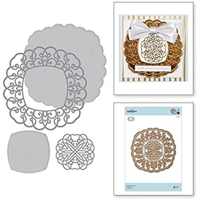 Spellbinders Shapeabilities Troquel (13 x 13 cm), color plateado Spellbinders Shapeabilities Troquel (13 x 13 cm), color plateado
