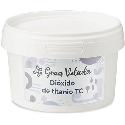 GRAN VELADA Dioxido de Titanio TC Polvo Blanco para Pinturas, Tintas y Plásticos. Pigmento Intenso para Velas de Parafina. Ideal para Colores Pastel. Grado Técnico. 1000 gr GRAN VELADA Dioxido de Titanio TC Polvo Blanco para Pinturas, Tintas y Plásticos. Pigmento Intenso para Velas de Parafina. Ideal para Colores Pastel. Grado Técnico. 1000 gr