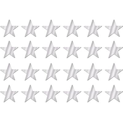 Beistle 24-Piece Foil Star Cutouts, 12-Inch Beistle 24-Piece Foil Star Cutouts, 12-Inch