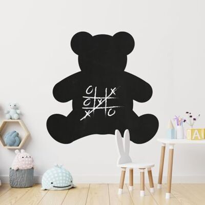 Ambiance Sticker Ambiance Adhesivo decorativo para pared (55 x 55 cm), diseño de oso Ambiance Sticker Ambiance Adhesivo decorativo para pared (55 x 55 cm), diseño de oso