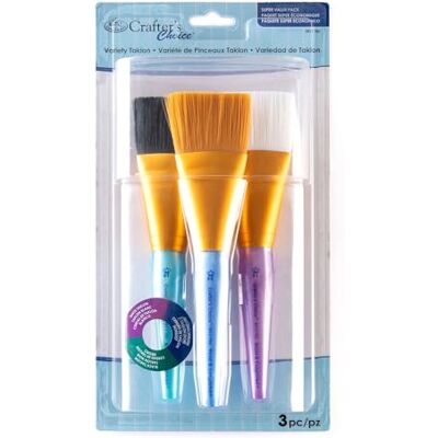 Omnia Generic Crafter's Choice Jumbo-Juego de 4 brochas, Sí, S-M Omnia Generic Crafter's Choice Jumbo-Juego de 4 brochas, Sí, S-M