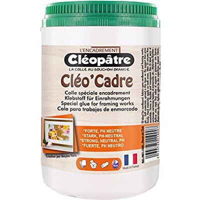Cléopâtre Cleo'Cadre Cola para enmarcar Tarro de 1 kg Cléopâtre Cleo'Cadre Cola para enmarcar Tarro de 1 kg
