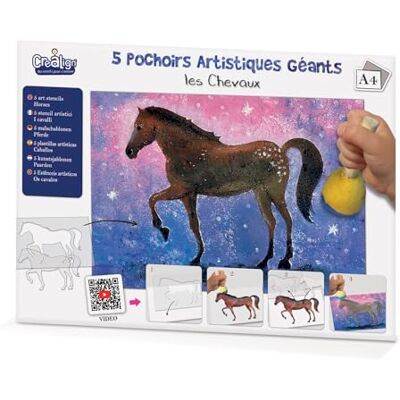 Crea Lign - Plantillas artísticas gigantes Los Caballos, Crea Lign - Plantillas artísticas gigantes Los Caballos,