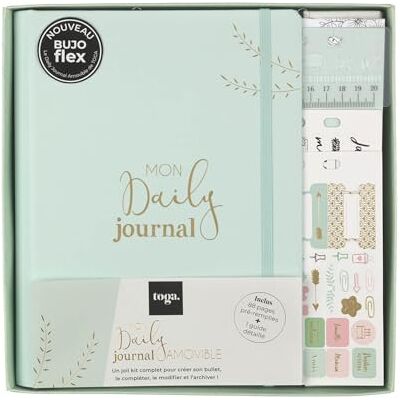 Toga DRAEGER PARIS 1886 BY Kit de Inicio Bullet Journal Extraíble Flex Bujo Nomade y Personalizable Incluye Diario de 64 Páginas, Adhesivos, Regla y Papelería Creatividad y Organización Toga DRAEGER PARIS 1886 BY Kit de Inicio Bullet Journal Extraíble Flex Bujo Nomade y Personalizable Incluye Diario de 64 Páginas, Adhesivos, Regla y Papelería Creatividad y Organización
